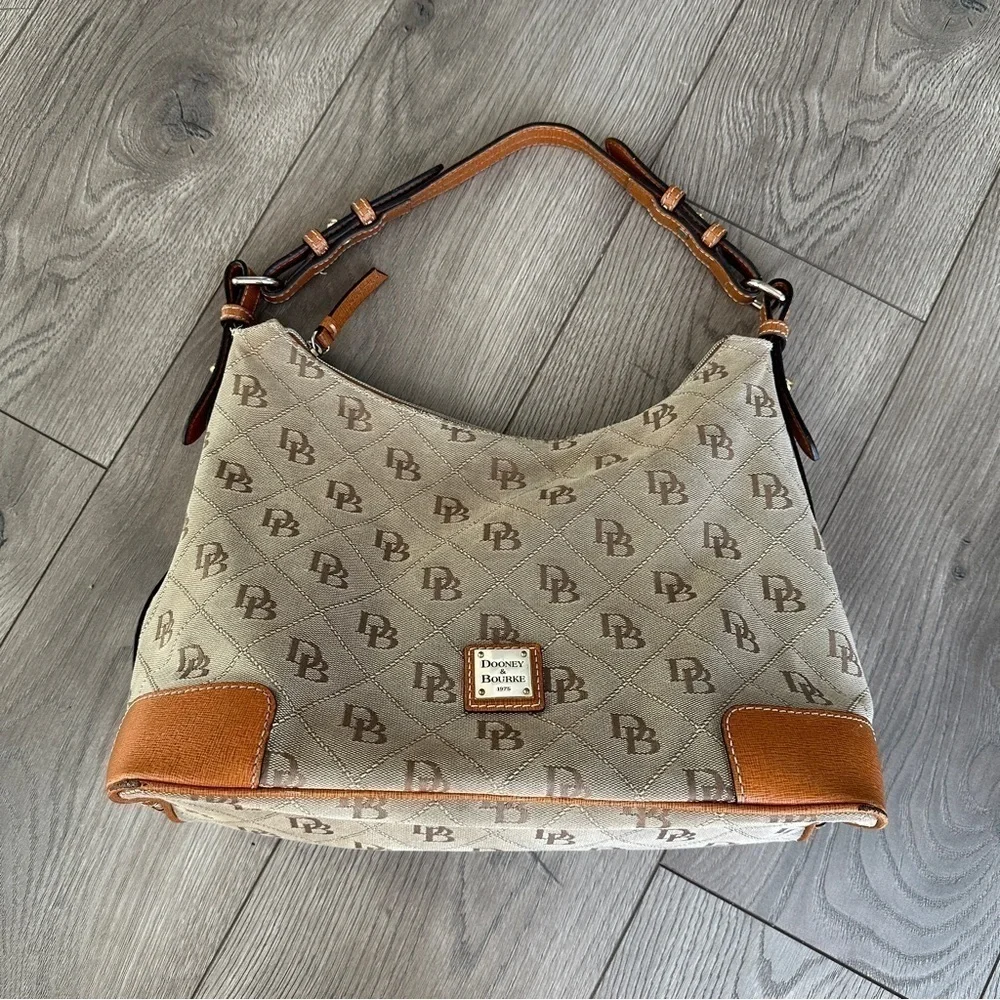 Dooney & Bourke Americana Signature Erica Hobo Bag